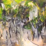 Stream thro the woods
mixed media