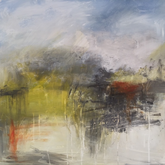 Landscape artwork by Caroline Darke