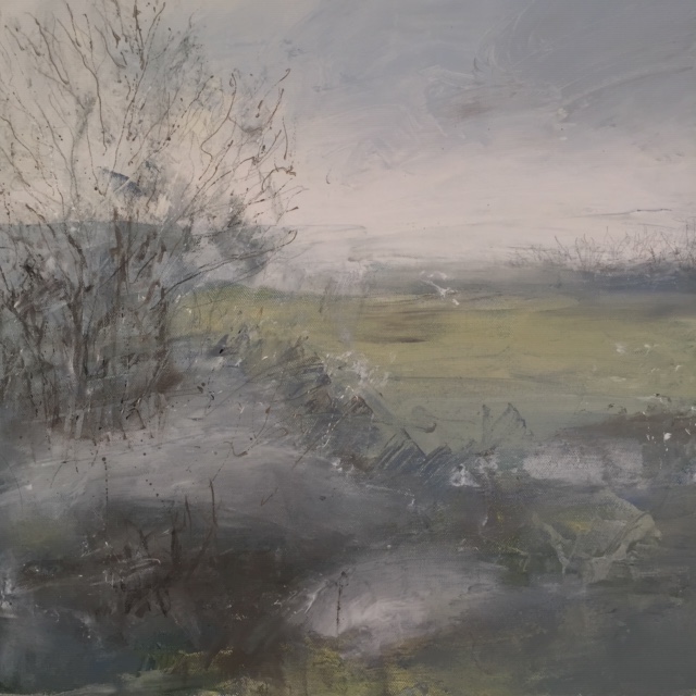 Bramber – frost by the river